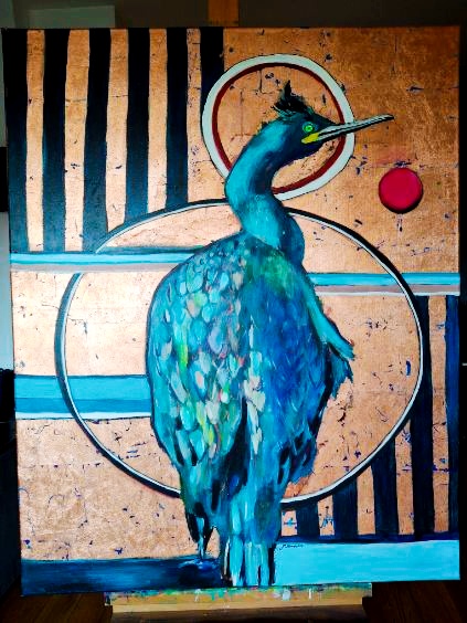 Popołudniowy kormoran